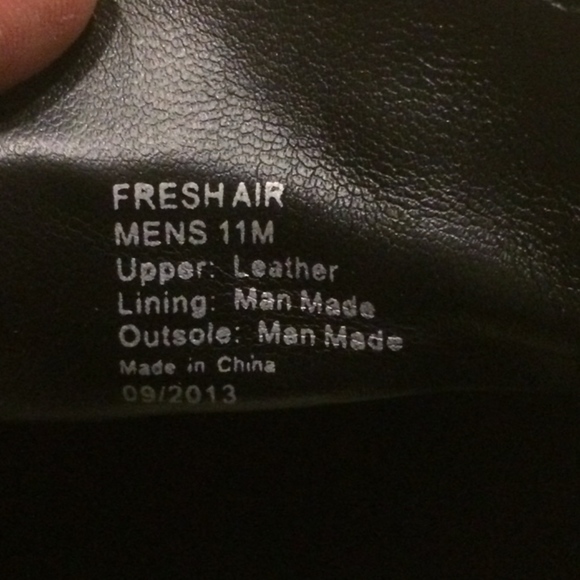 Kenneth Cole NY Fresh Air Men US 11 Black Oxford - Picture 4 of 8